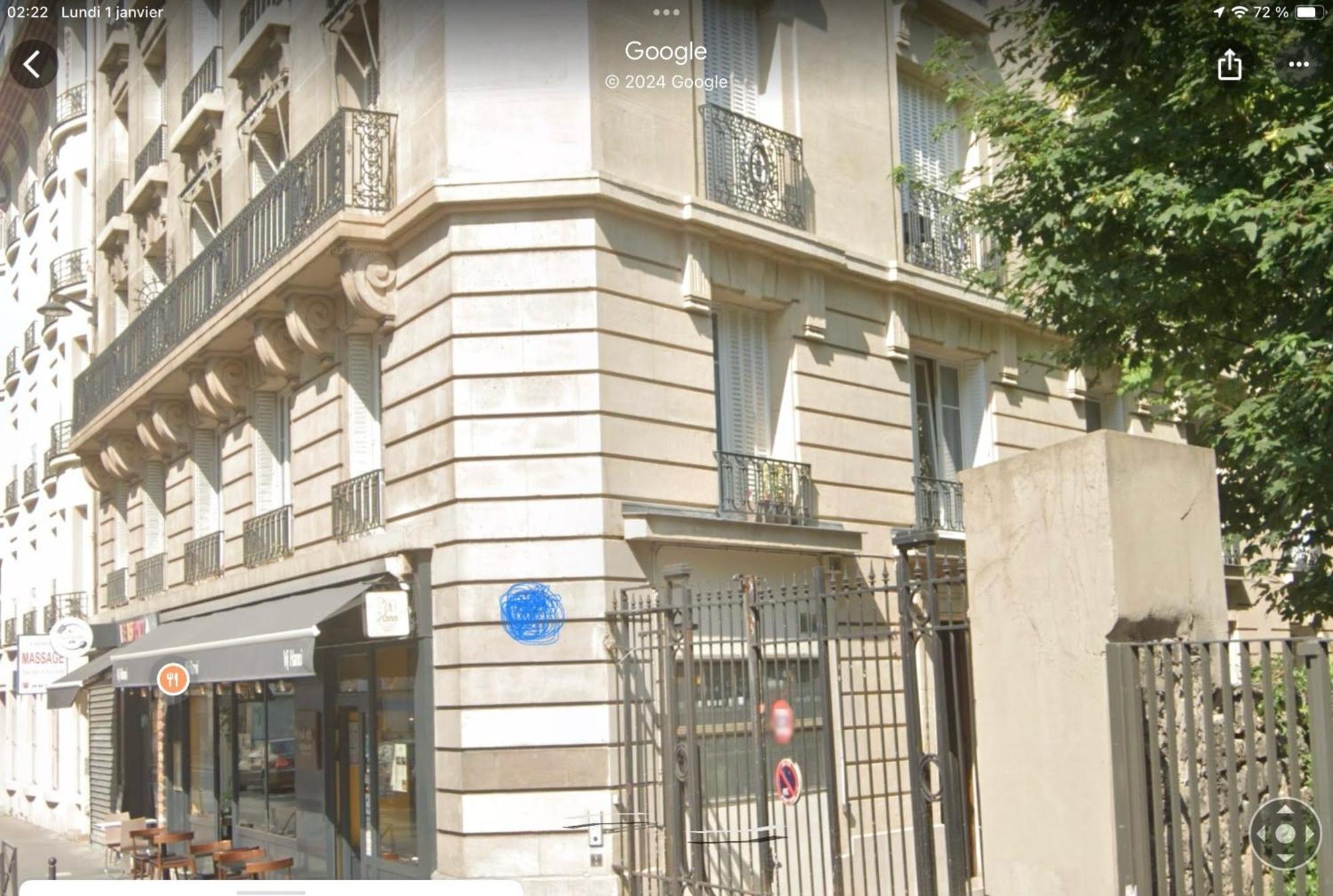 Chambre Chez Le Habitant 282 Rue Lecourbe 75015 Parijs Buitenkant foto